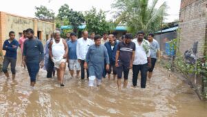 ओला दुष्काळ तात्काळ जाहीर करा- आ.ओगले;श्रीरामपूर मतदारसंघात ढगफुटी सदृश्य पाऊस