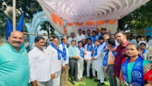 डॉ.आंबेडकर स्मारकाच्या कामाला गती द्या;आ.ओगले यांच्या प्रशासनाला सूचना;भीमसैनिकांच्या उपोषणाला यश