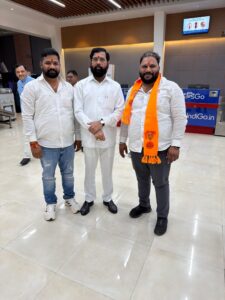 श्रीरामपुरात सागर बेग यांच्या स्वागताने उपमुख्यमंत्री शिंदे भारावले;बेग यांच्या नेतृत्वाखाली जंगी स्वागत