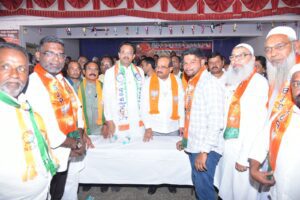 ॲड.समीन बागवान यांच्या भाजप प्रवेशाने काँग्रेसला पुन्हा धक्का;पालकमंत्री विखे पाटील यांच्या उपस्थितीत पक्ष प्रवेश