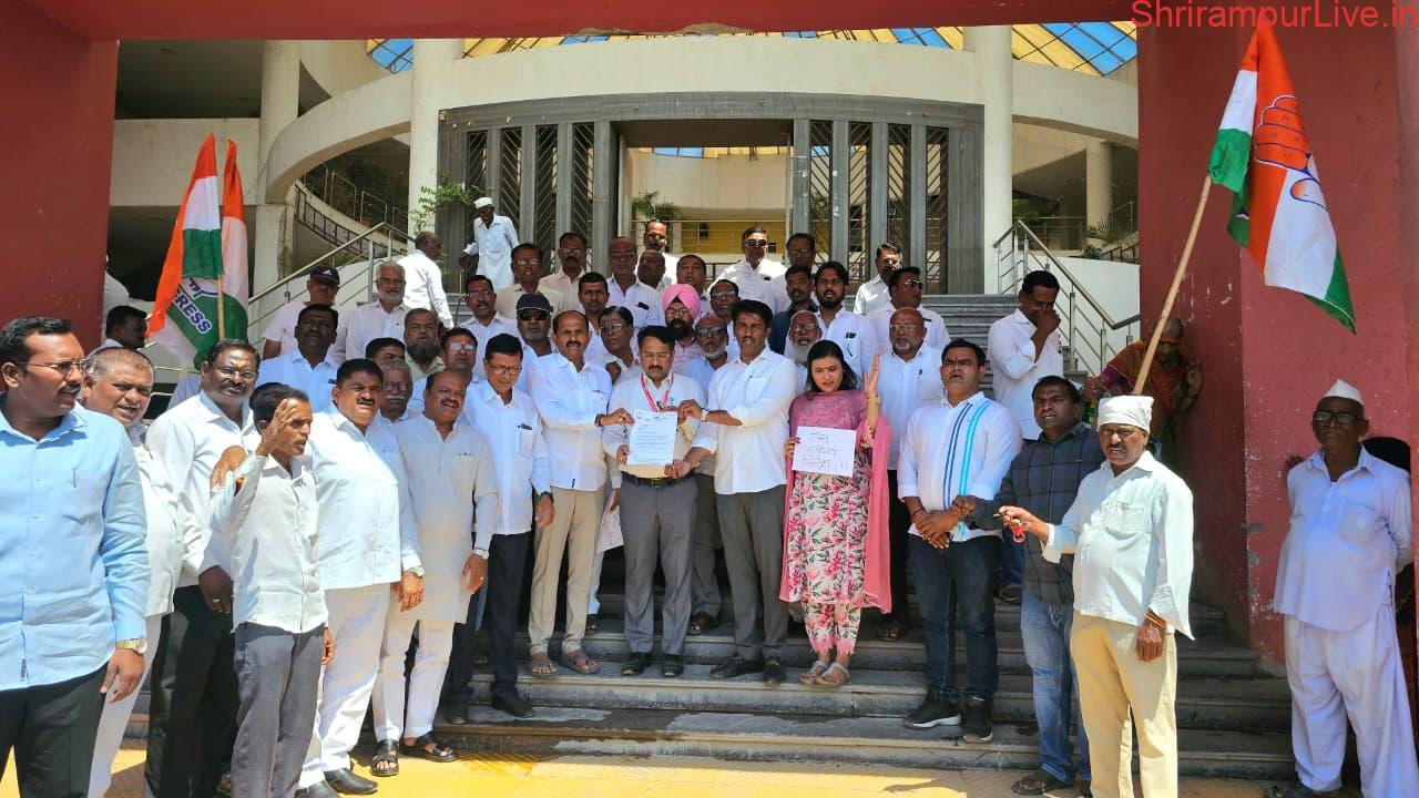 महागाईने सर्वसामान्यांचे कंबरडे मोडले;गॅस दरवाढ तातडीने मागे घ्या-नगराध्यक्ष ससाणे