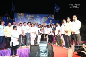 तीन महिन्यात उभा राहणार डॉ. आंबेडकरांचा भव्य पुतळा;मा.खा.डॉ.सुजय विखे पाटील यांचा श्रीरामपूरकरांना शब्द