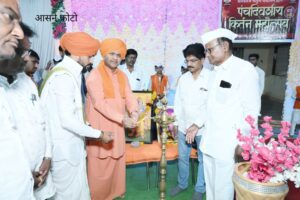 माळवाडगाव येथे पंचदिवशीय कीर्तन महोत्सवास उत्साहात प्रारंभ